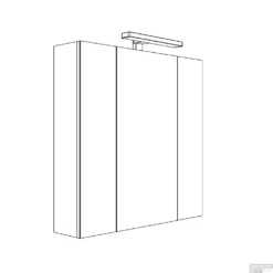 Spiegelkast Allibert Juno LED Verlichting 120x75.2x16cm Softclose Deuren Glans Wit -Baden Luxe Verkoop spiegelkast allibert juno led verlichting 120x75.2x16cm softclose deuren glans wit 823091 tech