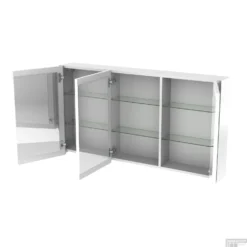 Spiegelkast Allibert Oslo 120 Cm Grijs