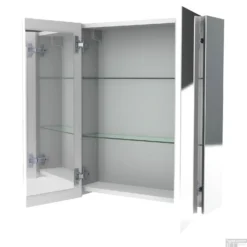 Spiegelkast Allibert Oslo 60 Cm Grijs