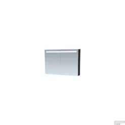 Spiegelkast EX100 Double Face Black Wood 990x700x150