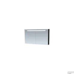 Spiegelkast Double Face Exclusive Line 120cm Hoogglans Zwart