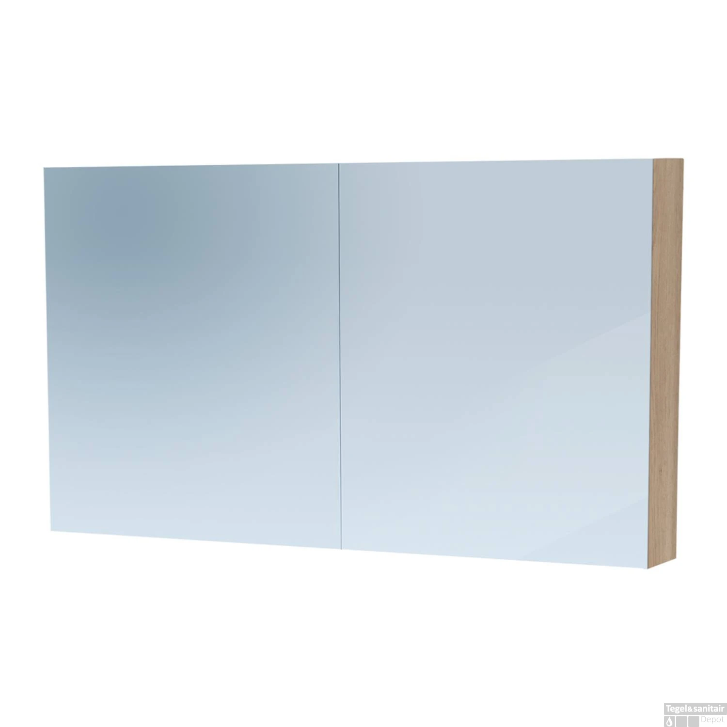 Spiegelkast Dual Exclusive Line 120cm Legno Calore 1 Spiegelkast Dual Exclusive Line 120cm Legno Calore