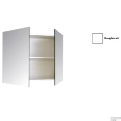 Spiegelkast Sanicare Qlassics 100 Cm 2 Deuren Hoogglans Wit 11 Spiegelkast Sanicare Qlassics 100 Cm 2 Deuren Hoogglans Wit -Baden Luxe Verkoop spiegelkast sanicare qlassics 100 cm 2 deuren hoogglans wit detail3