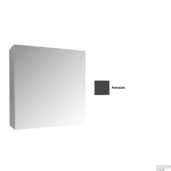 Spiegelkast Sanicare Qlassics 60 Cm 1 Deur Antraciet -Baden Luxe Verkoop spiegelkast sanicare qlassics 60 cm 1 deur antraciet detail