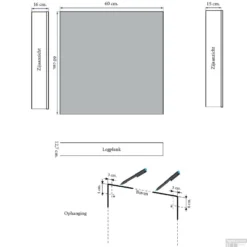Spiegelkast Sanicare Qlassics 60 Cm 1 Deur Antraciet -Baden Luxe Verkoop spiegelkast sanicare qlassics 60 cm 1 deur antraciet tech