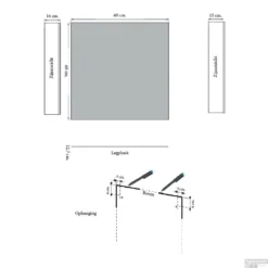 Spiegelkast Sanicare Qlassics 60 Cm 1 Deur Hoogglans Wit -Baden Luxe Verkoop spiegelkast sanicare qlassics 60 cm 1 deur hoogglans wit tech 7