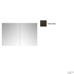 Spiegelkast Sanicare Qlassics 70 Cm 2 Deuren Schots Eiken -Baden Luxe Verkoop spiegelkast sanicare qlassics 70 cm 2 deuren schots eiken detail2