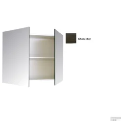 Spiegelkast Sanicare Qlassics 70 Cm 2 Deuren Schots Eiken -Baden Luxe Verkoop spiegelkast sanicare qlassics 70 cm 2 deuren schots eiken detail3