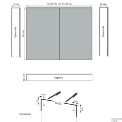 Spiegelkast Sanicare Qlassics 80 Cm 2 Deuren Antraciet 13 Spiegelkast Sanicare Qlassics 80 Cm 2 Deuren Antraciet -Baden Luxe Verkoop spiegelkast sanicare qlassics 80 cm 2 deuren antraciet tech