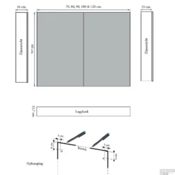Spiegelkast Sanicare Qlassics 90 Cm 2 Deuren Zijdeglans Wit 15 Spiegelkast Sanicare Qlassics 90 Cm 2 Deuren Zijdeglans Wit -Baden Luxe Verkoop spiegelkast sanicare qlassics 90 cm 2 deuren zijdeglans wit tech 1