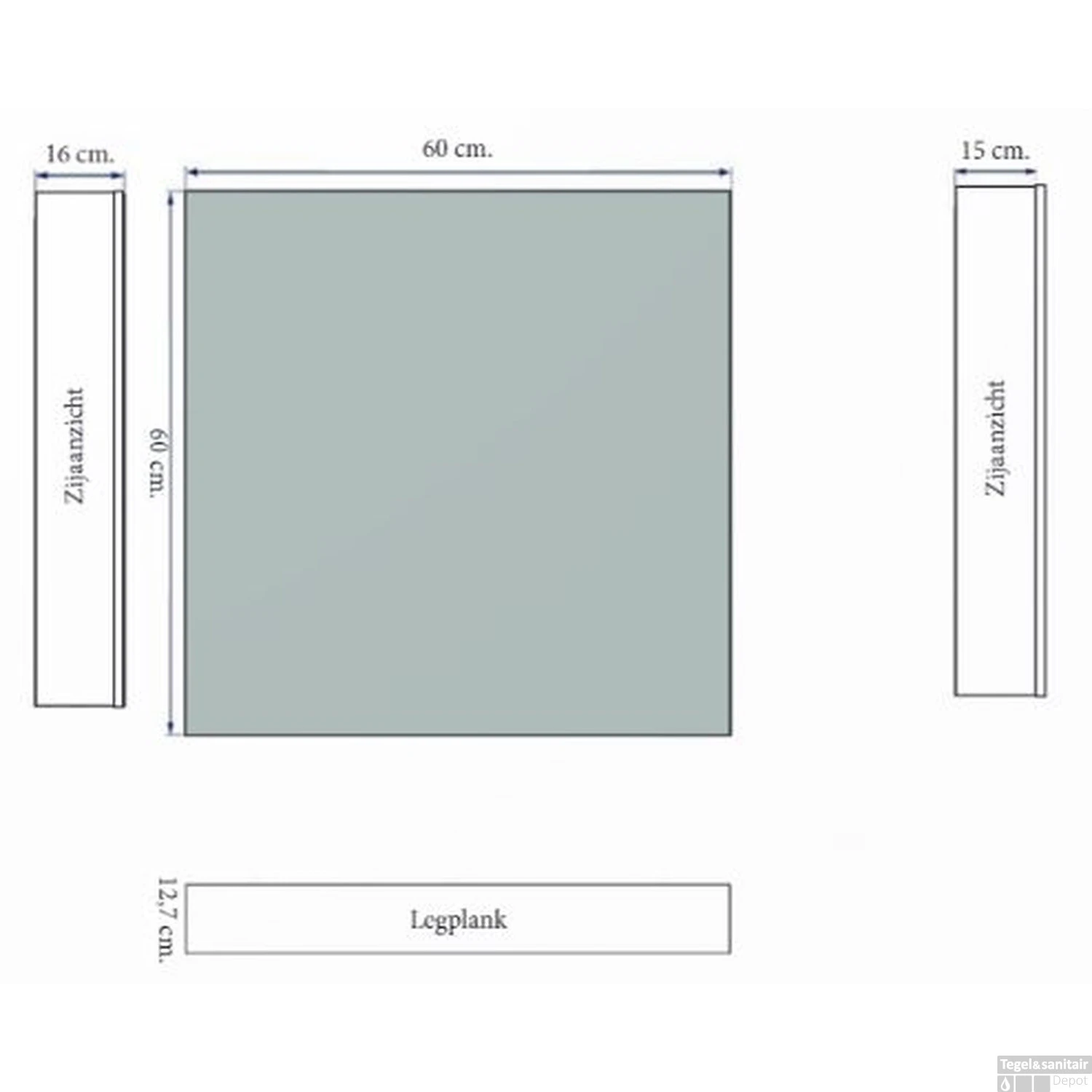 Spiegelkast Sanicare Qlassics Ambiance 90x60 Cm Met Dubbelzijdige Spiegeldeuren, LED Verlichting En Afstandsbediening Schots Eiken 3 Spiegelkast Sanicare Qlassics Ambiance 90x60 Cm Met Dubbelzijdige Spiegeldeuren, LED Verlichting En Afstandsbediening Schots Eiken - Afbeelding 3