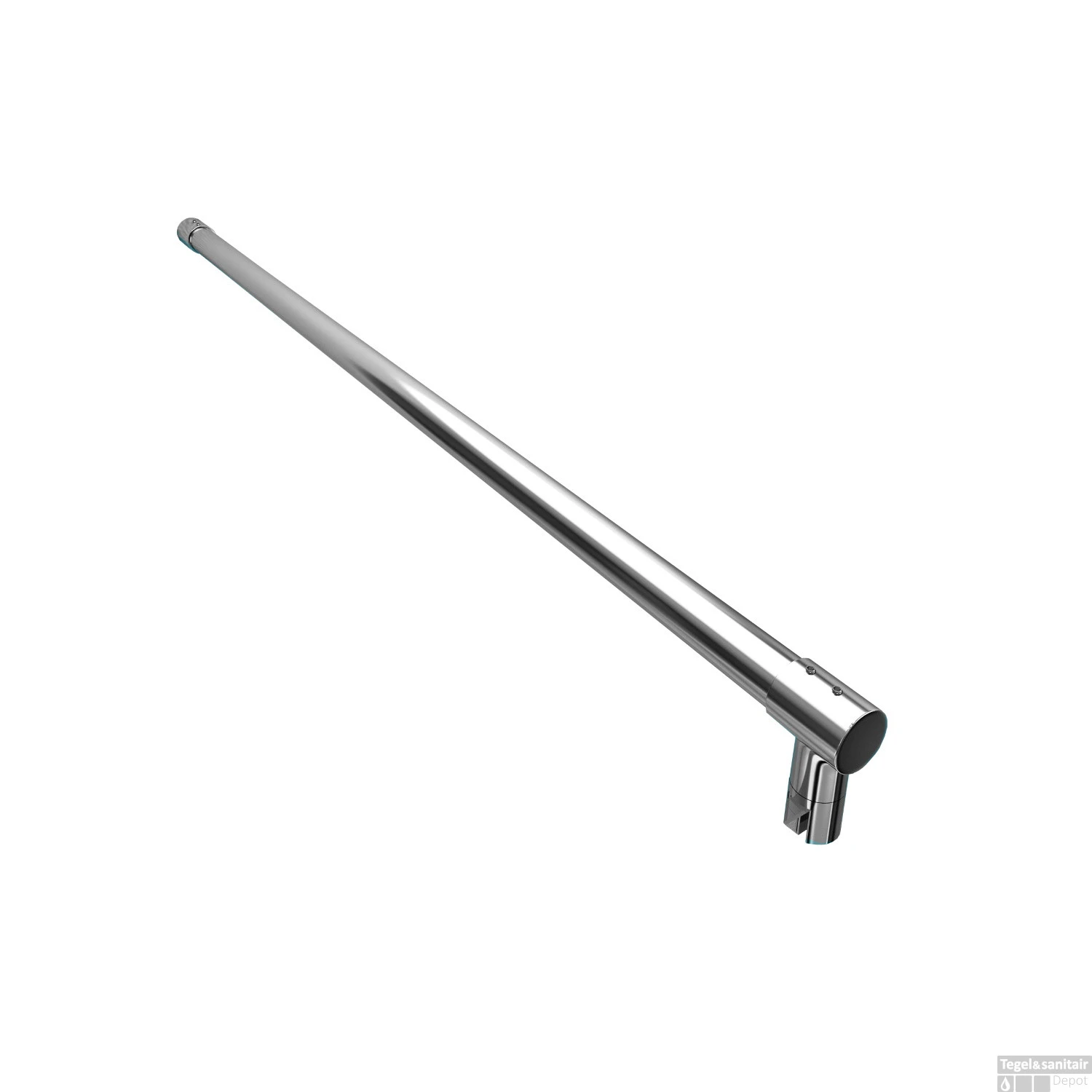 Stabilisatiestang Wiesbaden Rond 120 Cm Tbv Eco Inloopdouche Chroom