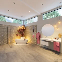 STONE Vrijstaand Bad 170x75cm Kleur Talc / Talc -Baden Luxe Verkoop stone 2 00002