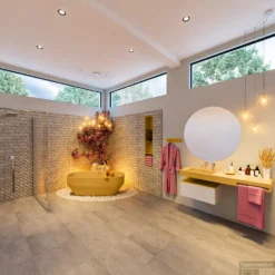 STONE Vrijstaand Bad 170x75cm Kleur Ocher / Ocher -Baden Luxe Verkoop stone 2 00027