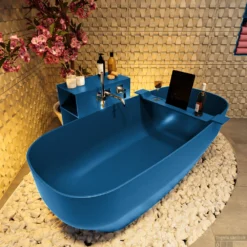 STONE Vrijstaand Bad 170x75cm Kleur Jeans / Jeans -Baden Luxe Verkoop stone 5 00026