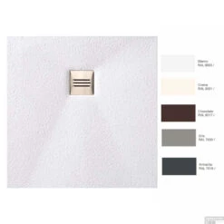 Composiet Douchebak Square (In Meerdere Maten, Kleuren En Structuren Beschikbaar)