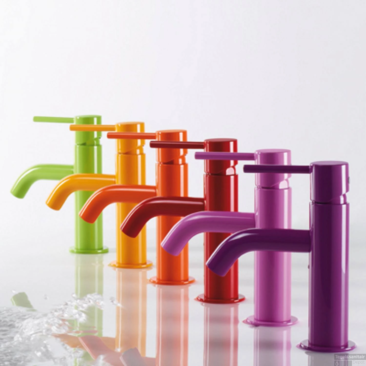 Wastafelmengkraan Tres Study Exclusive 19,5 Cm 1-Knop Rond Rood 2 Wastafelmengkraan Tres Study Exclusive 19,5 Cm 1-Knop Rond Rood - Afbeelding 2