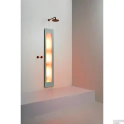 Sunshower One L Round Infrarood 185x33 Cm Inbouw - Opbouw Vlak Of Hoek Organic Grey -Baden Luxe Verkoop sunshower oneplus l organic grey inbouw ir geheel