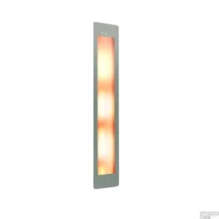 Sunshower One L Round Infrarood 185x33 Cm Inbouw - Opbouw Vlak Of Hoek Organic Grey