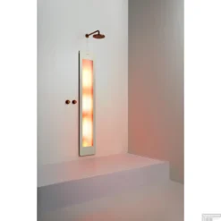 Sunshower One L Round Infrarood 185x33 Cm Inbouw - Opbouw Vlak Of Hoek Sand White -Baden Luxe Verkoop sunshower oneplus l sand inbouw ir geheel