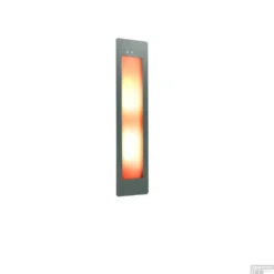 Sunshower One M Round Infrarood 140x33 Cm Inbouw - Opbouw Vlak Of Hoek Organic Grey