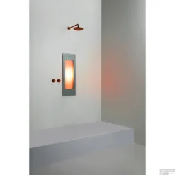 Sunshower Plus S Round Infrarood En UV-licht 95x33 Cm Inbouw - Opbouw Vlak Of Hoek Organic Grey -Baden Luxe Verkoop sunshower oneplus s organic grey inbouw ir geheel 2