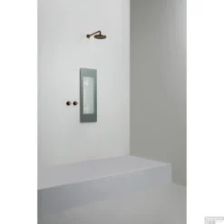 Sunshower One S Round Infrarood 95x33 Cm Inbouw - Opbouw Vlak Of Hoek Organic Grey -Baden Luxe Verkoop sunshower oneplus s organic grey inbouw uit geheel