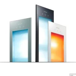 Sunshower Pure XL 2.0 Black Infrarood Inbouwapparaat 19.9x123.8x10 Cm Aluminium Zwart -Baden Luxe Verkoop sunshower rangeshot ir uv combi 4 1 1