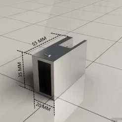 Teekoppeling / Plafond Chroom Tbv Stabilisatiestang 8 Teekoppeling / Plafond Chroom Tbv Stabilisatiestang -Baden Luxe Verkoop t stuk voor plafond montage of om stangen haaks te koppelen technisch