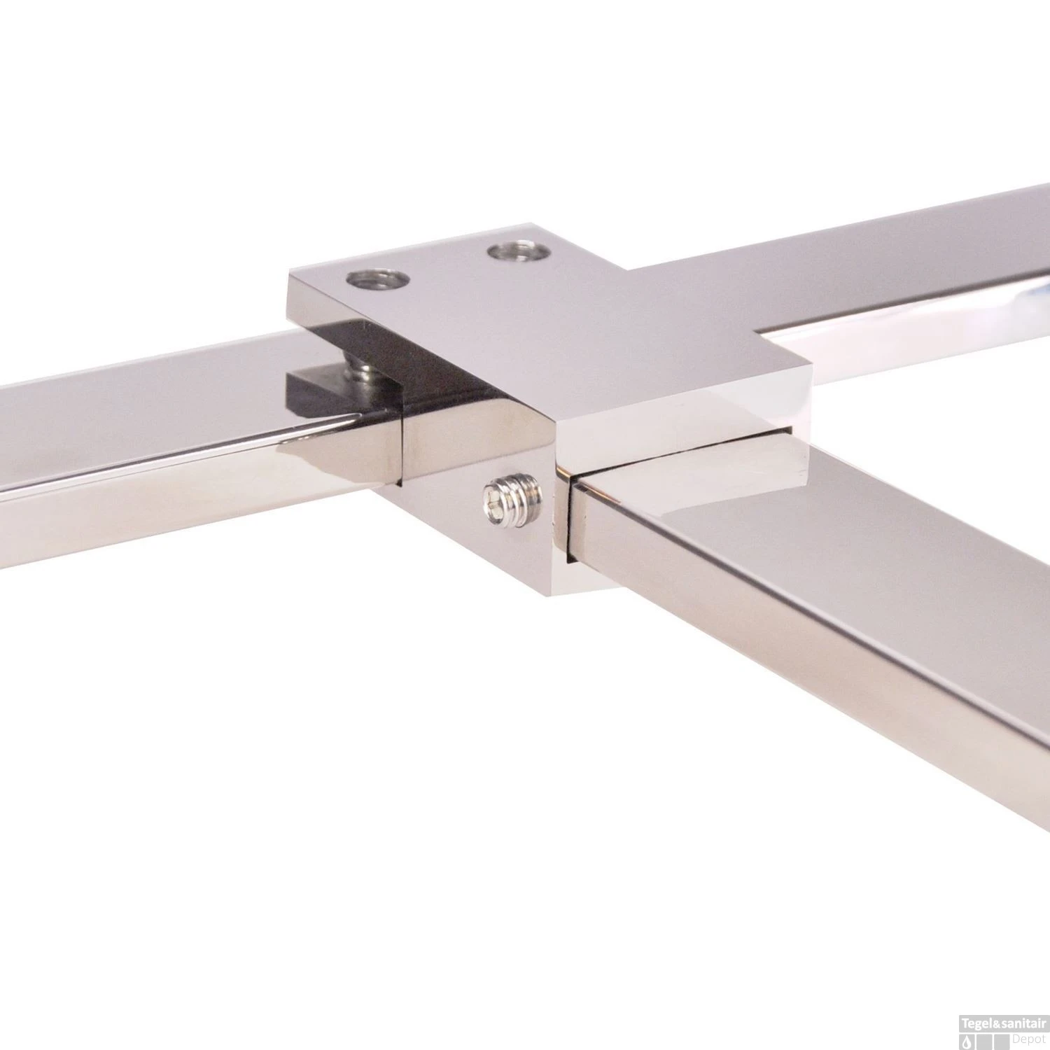 Teekoppeling / Plafond Chroom Tbv Stabilisatiestang 1 Teekoppeling / Plafond Chroom Tbv Stabilisatiestang