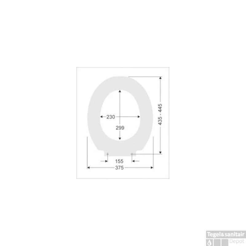 Pagette Rondo Closetzitting Met Deksel Pergamon 2 Pagette Rondo Closetzitting Met Deksel Pergamon - Afbeelding 2