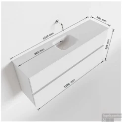 MONDIAZ ADA 120cm Toiletmeubel Dark Grey. LEX Wastafel Urban Midden Zonder Kraangat 9 MONDIAZ ADA 120cm Toiletmeubel Dark Grey. LEX Wastafel Urban Midden Zonder Kraangat -Baden Luxe Verkoop tekening ada 120cm midden 2557512589384