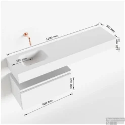 MONDIAZ ANDOR 60cm Toiletmeubel Washed Oak. LEX 120cm Wastafel Urban Links Geen Kraangat 9 MONDIAZ ANDOR 60cm Toiletmeubel Washed Oak. LEX 120cm Wastafel Urban Links Geen Kraangat -Baden Luxe Verkoop tekening andor 120cm links 60cm onderkast 3182512631848