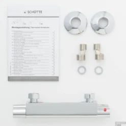 Thermostatische Douchekraan Schutte Vico Chroom -Baden Luxe Verkoop thermostatische douchemengkraan schutte vico chroom sfeer5