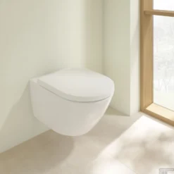Wandcloset Villeroy & Boch Subway 3.0 Met CeramicPlus 56x37x36 Cm Wit Alpin -Baden Luxe Verkoop toilet villeroy boch subway 3.0 hang 56x37x40 cm wit alpin sfeer2