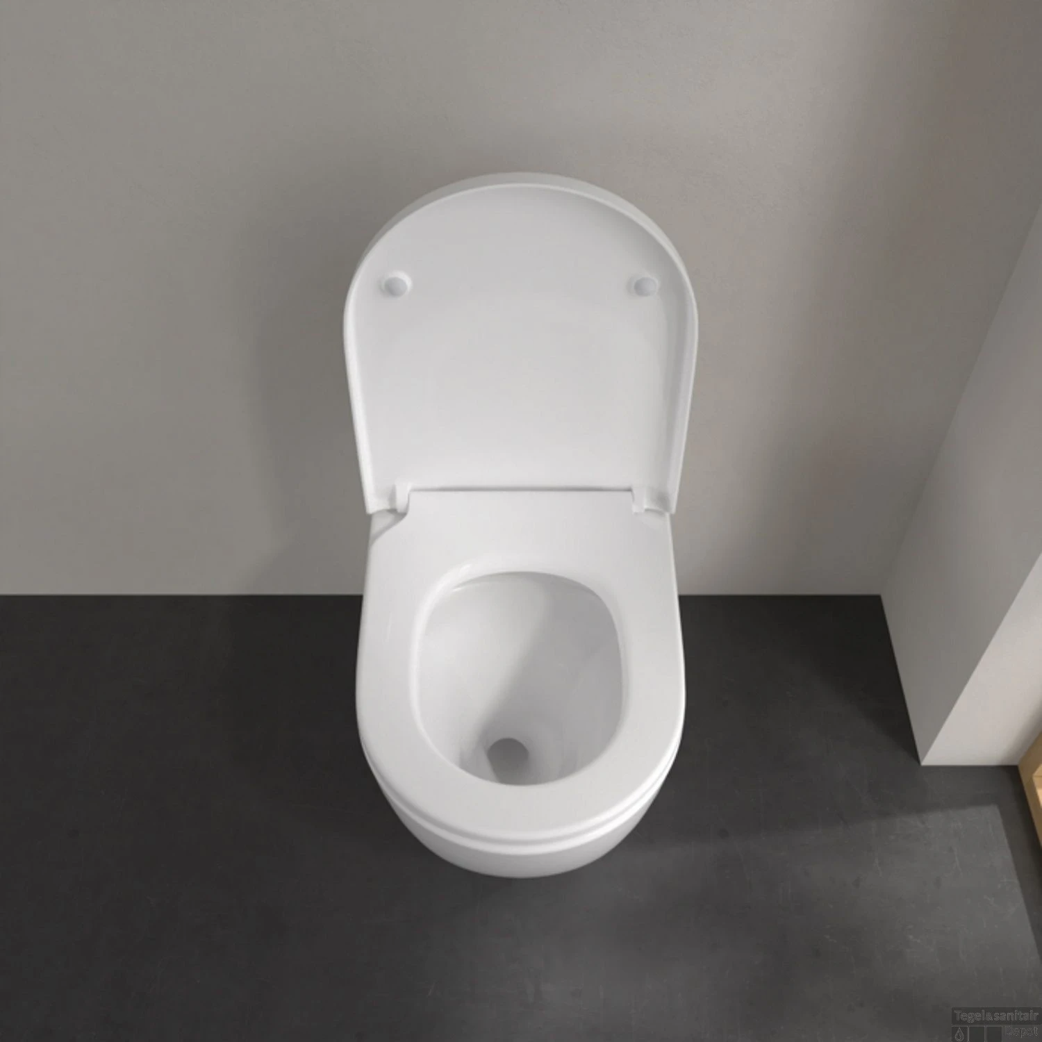 Toilet Villeroy & Boch Subway 3.0 Staand 59.5x37x40 Cm Wit Alpin - Afbeelding 3