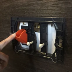 Toiletblokhouder Tbv Geberit Up100 (delta Drukplaten) -Baden Luxe Verkoop toiletblokhouder up100.3