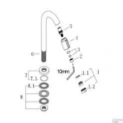 Toiletkraan Boss & Wessing Exclusive Opbouw 1/2' Mat Zwart 5 Toiletkraan Boss & Wessing Exclusive Opbouw 1/2' Mat Zwart -Baden Luxe Verkoop toiletkraan boss wessing exclusive opbouw 12 mat zwart 2730.22 2