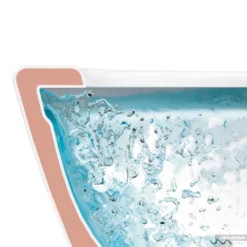 Villeroy & Boch O.novo Wandcloset Directflush Met Zitting Softcl+quickrel Wit -Baden Luxe Verkoop toiletpot villeroy en boch o novo directflush 5660hr01 2