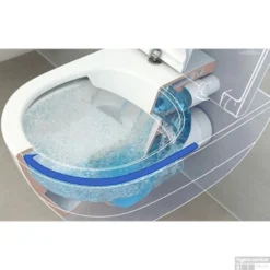 Villeroy & Boch O.novo Wandcloset Directflush Met Zitting Softcl+quickrel Wit -Baden Luxe Verkoop toiletpot villeroy en boch o novo directflush 5660hr01 4