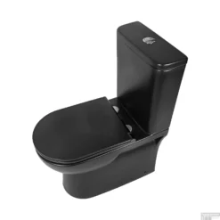 Toiletpot Differnz Staand Duoblok Rimless Mat Zwart -Baden Luxe Verkoop toiletpot differnz staant duoblok rimless mat zwart 3