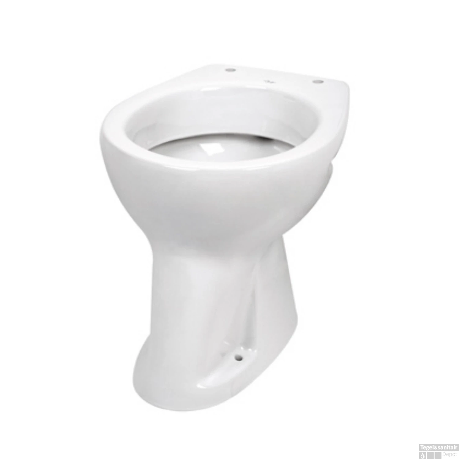 Toiletpot Plieger Smart Diepspoel PK Wit 1 Toiletpot Plieger Smart Diepspoel PK Wit
