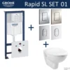 Grohe Rapid SL Toiletset Set01 Basic Smart Met Grohe Arena Of Skate Drukplaat