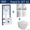 Grohe Rapid SL Toiletset Set12 Wiesbaden Vesta 52 Cm Met Grohe Arena Of Skate Drukplaat