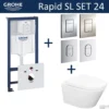 Grohe Rapid SL Toiletset Set24 Wiesbaden Vesta Rimless 52 Cm Met Grohe Arena Of Skate Drukplaat