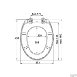 Toiletzitting Allibert Ekla Afklikbaar 37,3x7x45,3 Cm Soft-Close Kunststof Wit -Baden Luxe Verkoop toiletzitting allibert ekla glanzend wit tech
