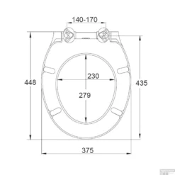 Toiletzitting Allibert Fally 37,5x44,8x5,2 Antraciet Grijs Soft-Close -Baden Luxe Verkoop toiletzitting allibert fally 37 5x44 8x5 2 antraciet grijs softclose tech