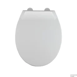 Toiletzitting Allibert Mila Afklikbaar 37,2x5,2x45 Cm Soft-Close Kunststof Wit