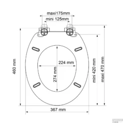 Toiletzitting Allibert Naturo 36,7x5x45 Cm Licht Beton -Baden Luxe Verkoop toiletzitting allibert naturo 36 7x5x45 cm licht beton tec
