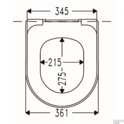 Toiletzitting Cedo Caldera Softclose Wit -Baden Luxe Verkoop toiletzitting cedo caldera softclose wit tech
